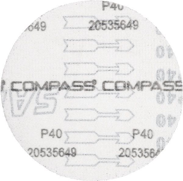 Круг шлифовальный Compass 125 мм 40 Р 1 шт.