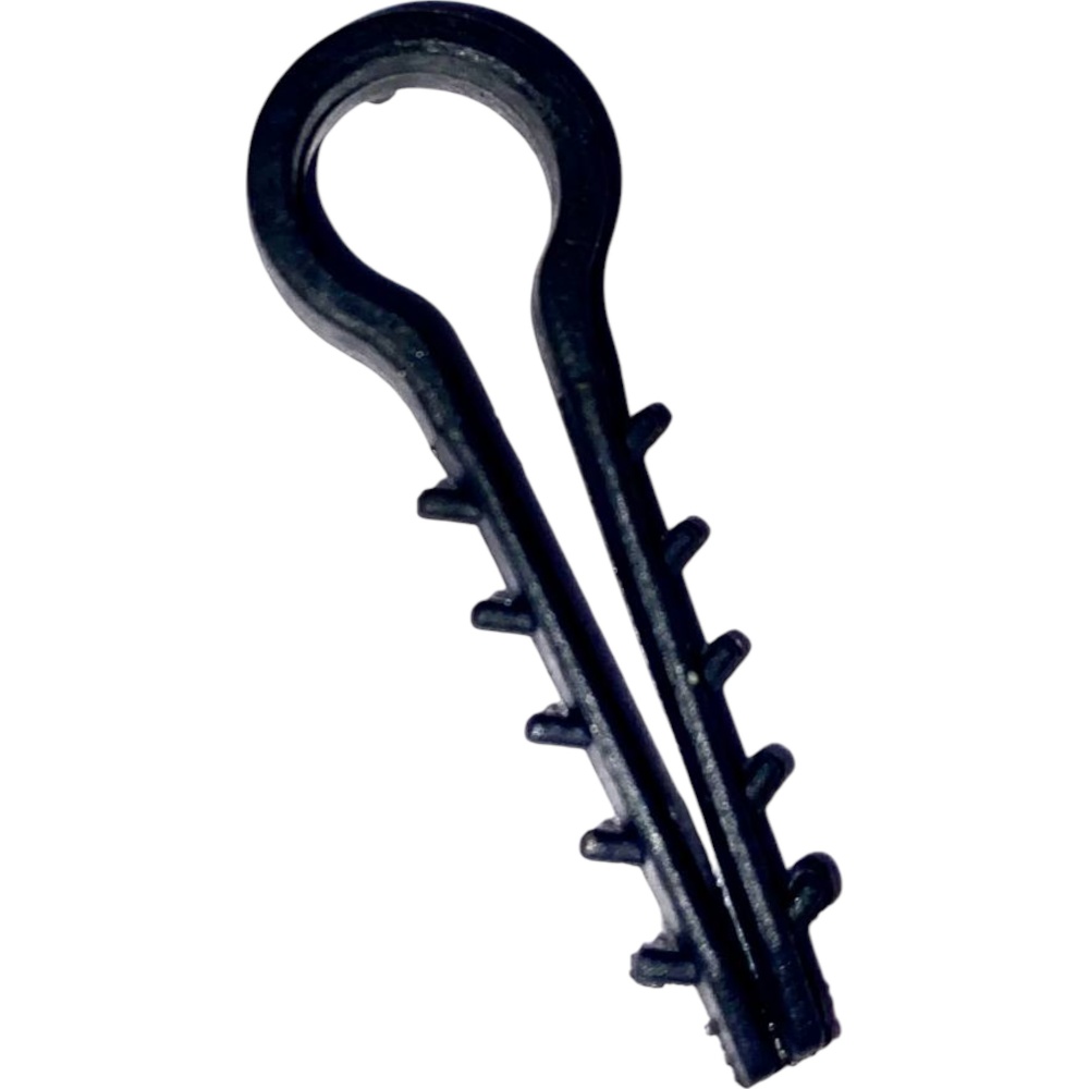 Дюбель-елка круглый UP! (Underprice) зажим D 12 мм 100 шт. черный