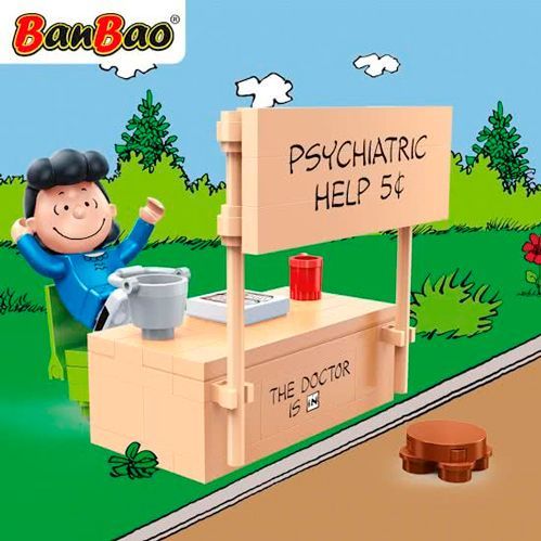 Конструктор BanBao Снупі Психолог