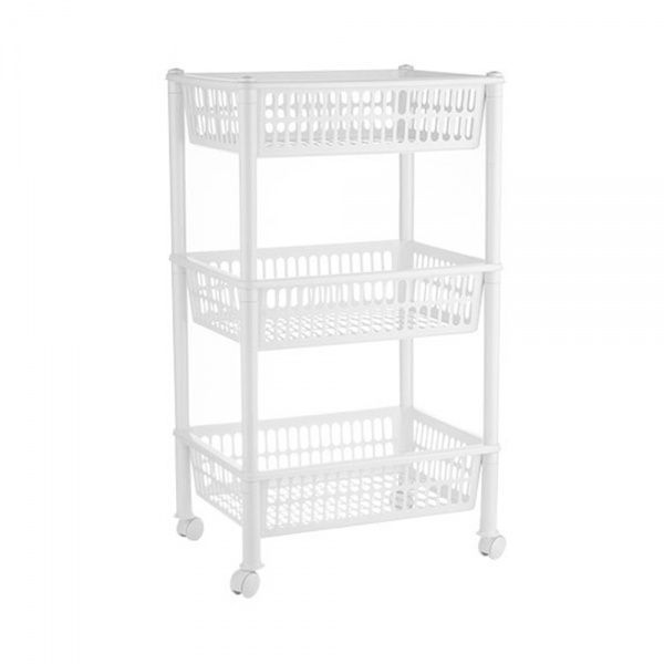 Етажерка пластикова Plast Team 1268.1 Джамбо ЕСО 3 яруси 685x290x392 мм