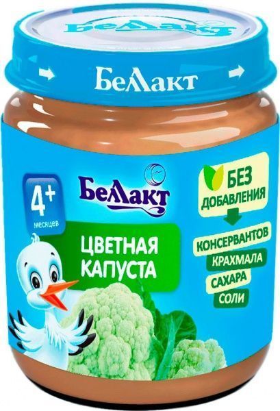 Пюре Беллакт Цвітна капуста 100 г 