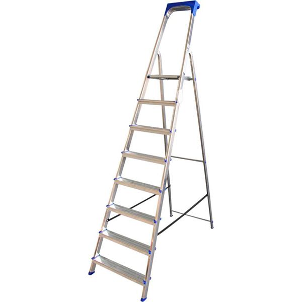 Драбина-стрем’янка Elkop алюмінієва з полицею 8сх