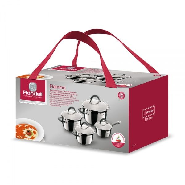 Набор посуды Flamme 8 предметов RDS-040 Rondell