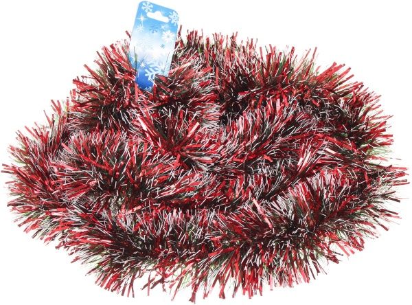 Дождик новогодний элит 10 3 м зеленый/салатовый/белый/золотой/в ассортименте