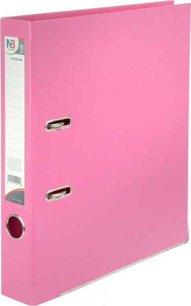 Папка-регистратор CLASSIC розовая двухсторонняя А4 50 мм. Nota Bene
