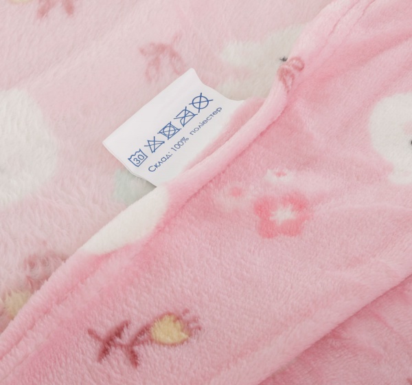 Плед Lotus Зайчик 100x120 см пудра 21kf-02 