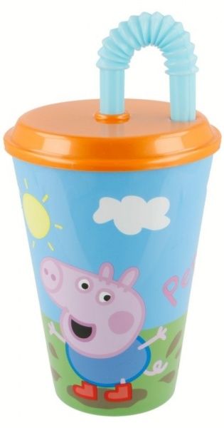 Стакан STOR Peppa Pig Easy Sport Tumbler 425 мл