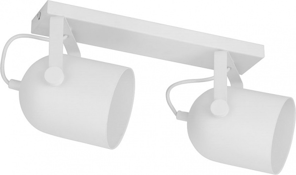 Спот TK Lighting Spectra 2x60 Вт Е27 белый 2604 