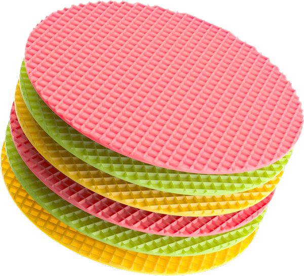 Вафельный лист Golpek D205 Цветные 100 г 9 шт 