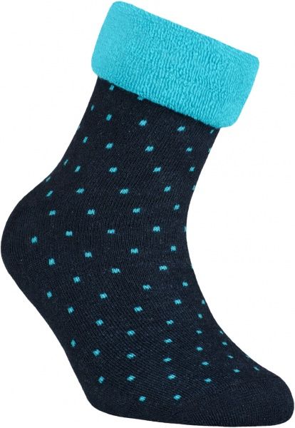 Шкарпетки дитячі Conte-Kids SOF-TIKI 6С-19СП (махрові з відворотом) 227 р.20 темно-синій-бирюза 