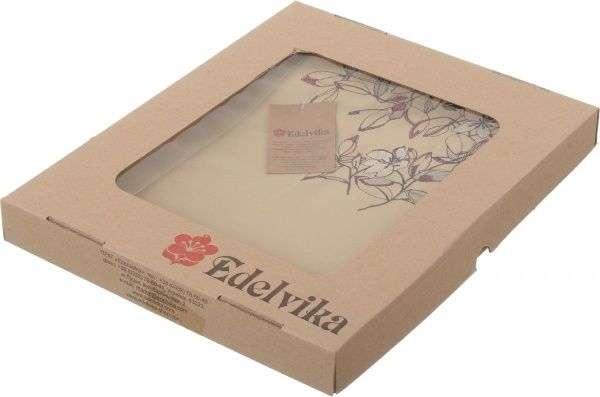 Доріжка «Квіточка» 646-16/00 40x140 см бежевий Едельвіка 