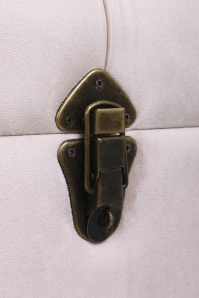 Сундук-пуф Shic B светло-серый, 71,5х37х36,5 см велюр 