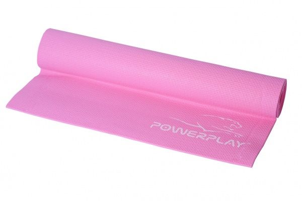 Килимок гімнастичний PowerPlay 4010 рожевий