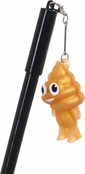 Ручка гелевая Ходячий сюрприз золотая 