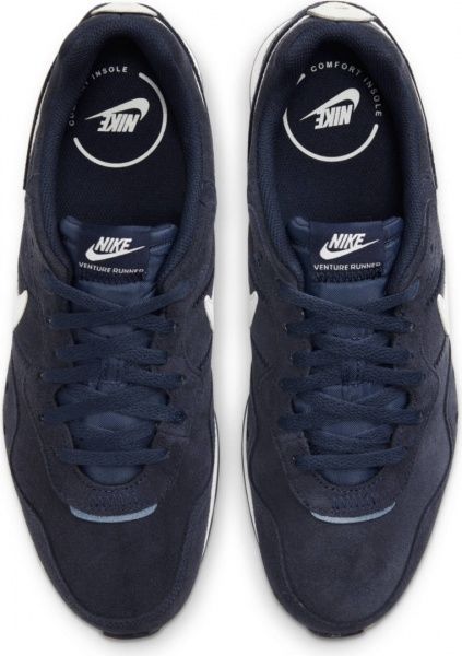Кроссовки Nike Nike Venture Runner Suede CQ4557-400 р.US 9 голубой