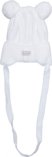Шапочка дитяча для хлопчика Luna Kids р.36 білий 2223 