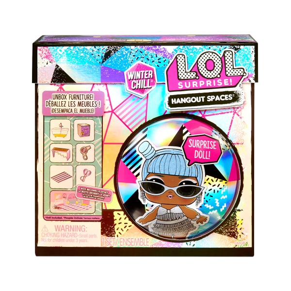 Кукольный набор L.O.L. SURPRISE! Маленькие комнатки_Спа для релакса Льдинки 118350