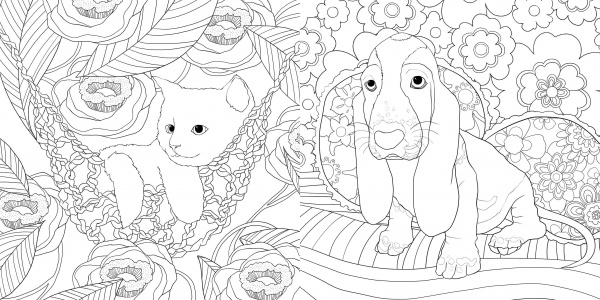 Книга-раскраска «Арт-квадрат. Крихітки» 978-617-7853-47-2