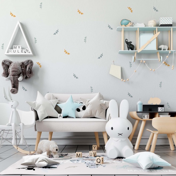 Стікери-патерни Lipastick Leaves 120х20 см 7010620229