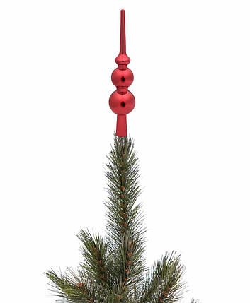 Верхівка для ялинки 20 см GIF0263 d40 мм в асортименті 