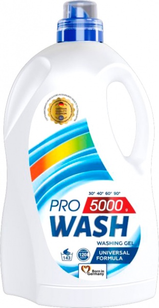 Гель для машинной и ручной стирки Prowash универсальный 5 кг 