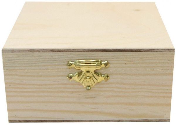 Скринька дерев'яна з замком 17х6,5х12см Rosa Talent 