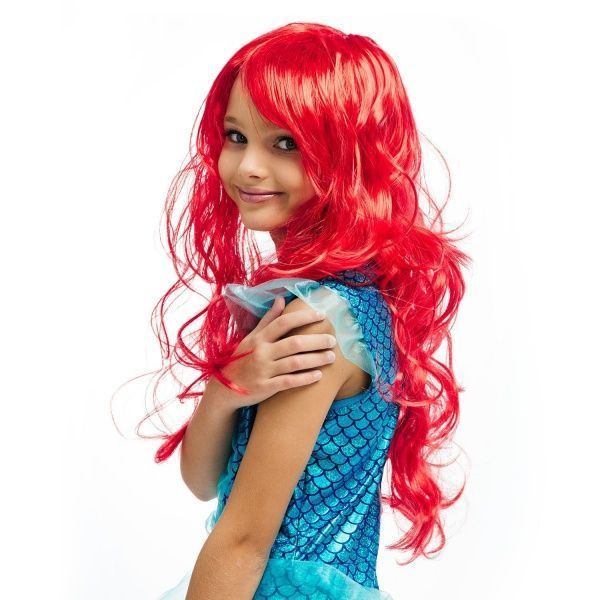 Костюм карнавальний КАРНАВАЛІЯ Русалочка р.134 блакитний 85039 