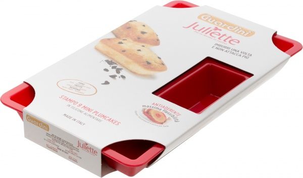 Форма для мини-кексов Juliette прямоугольная 17х29,5 см 69327 Guardini