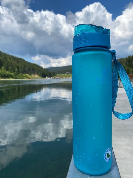 Пляшка спортивна 1000 мл Casno блакитний MX-5041_Blue