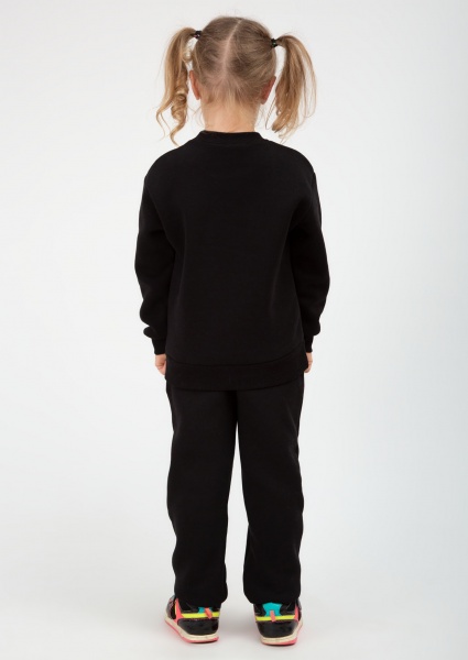 Джемпер унисекс Roksana №0045/33009 р.128-134 черный 