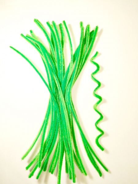 Декоративный элемент Микс без люрекса зеленый цвет 24 шт. Річ-Ленд