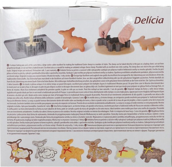 Форма для выпечки Пасхальная овечка Delicia 623342 Tescoma