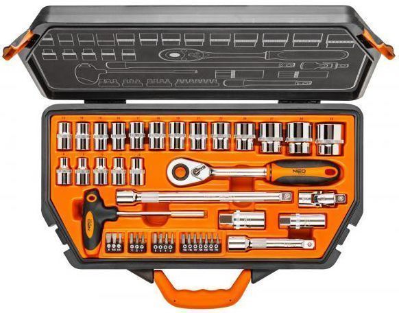 Набір головок 1/2 NEO tools 42 шт. 08-621