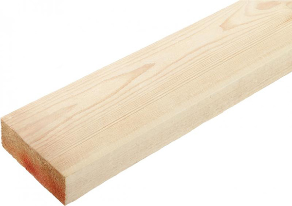 Доска цельная 50х120х4500 мм сосна