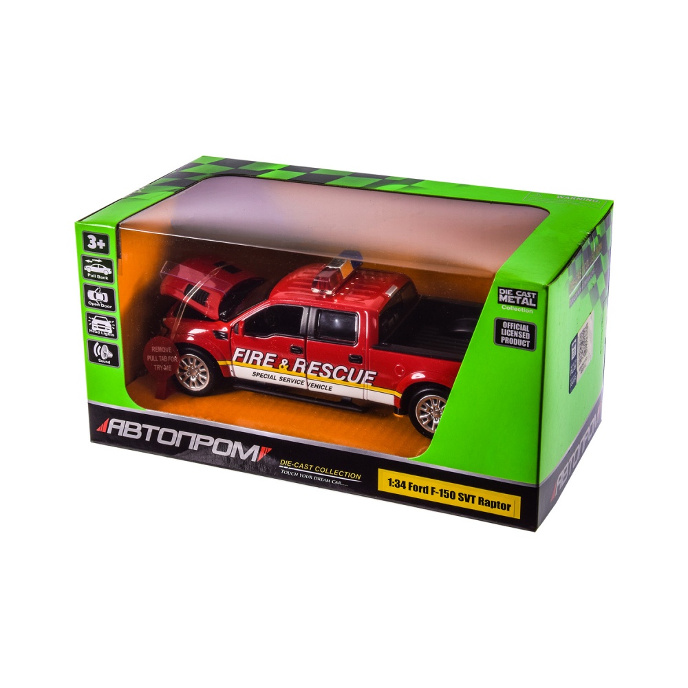 Автомобиль Автопром 1:34 68424