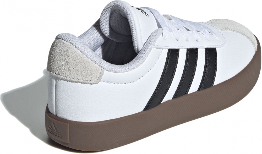 Кроссовки детские демисезонные Adidas VL COURT 3.0 K ID9062 р.38 2/3 белые