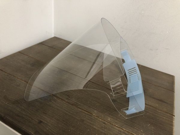 Защитный экран от брызг прозрачный