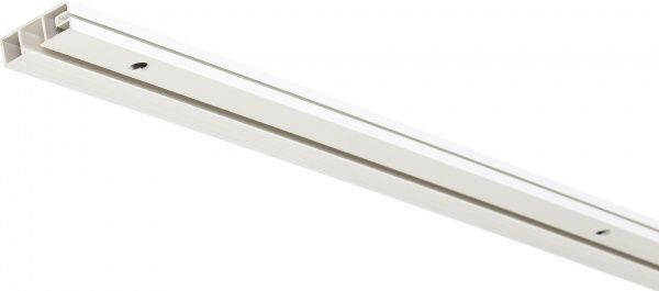 Карниз потолочный ОМиС ОМ1L одинарный наборной 300 см белый 