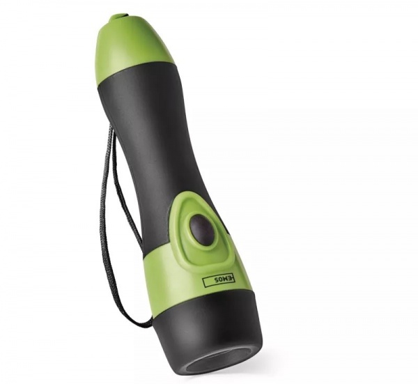 Фонарик Emos P3864 LED 25Lm 2xAA черно-зеленый