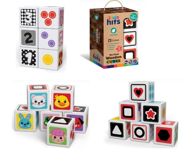 Кубики деревянные Kids Hits KH20/007