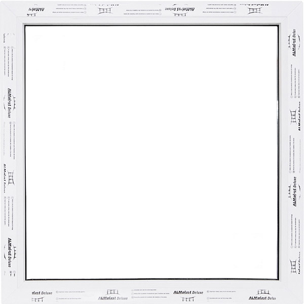 Окно глухое ALMplast 60 500x500 мм без открывания
