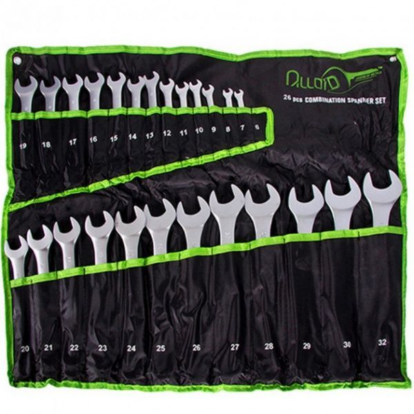 Набір ключів комбінованих Alloid 6-32 мм НК-2005-26М