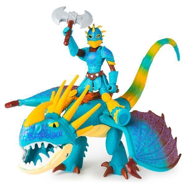 Игровой набор Spin Master Как приручить дракона 3: дракон Громгильда и всадник Астрид SM66621/7410 