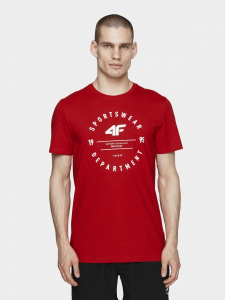 Футболка 4F H4L21-TSM030-62S р.XL красный