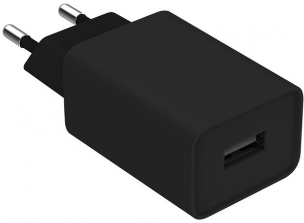 Зарядное устройство ColorWay 1USB Quick Charge 3.0 (18W) черное + cable Lightning 