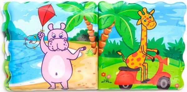 Игрушка для купания Macик Книга Zoo МС 130201-01