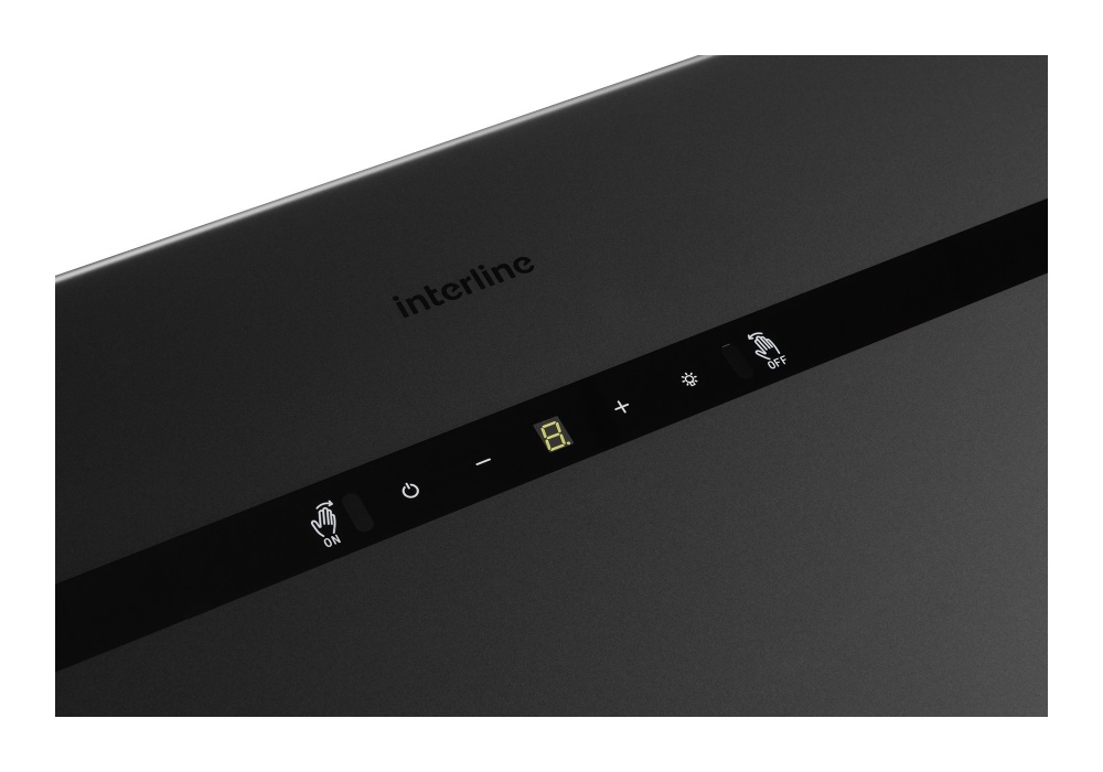 Витяжка Interline STREAM MATT BL A/60/GL/M