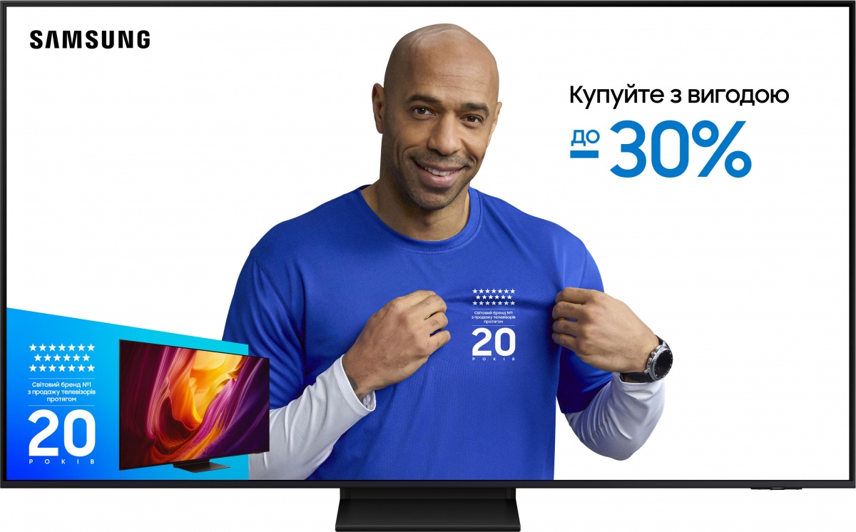 Телевізор Samsung QE65QN70FAUXUA — фото 1