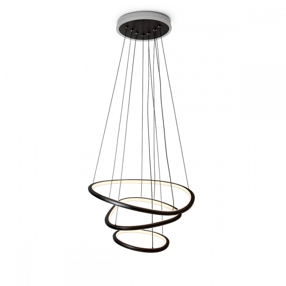 Світильник світлодіодний LIGHT SET LOZA LED 3 PL 5912 3x140 Вт чорний