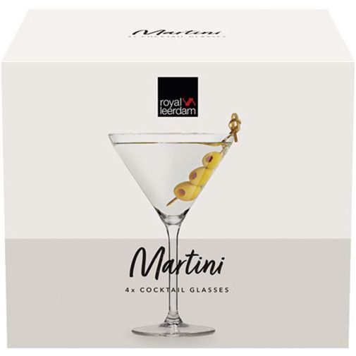 Набір бокалів для коктейлів MARTINI, 260 мл. 4 шт Royal Leerdam